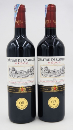 Chauteau de Camblanc A.O.C. Médoc 2016